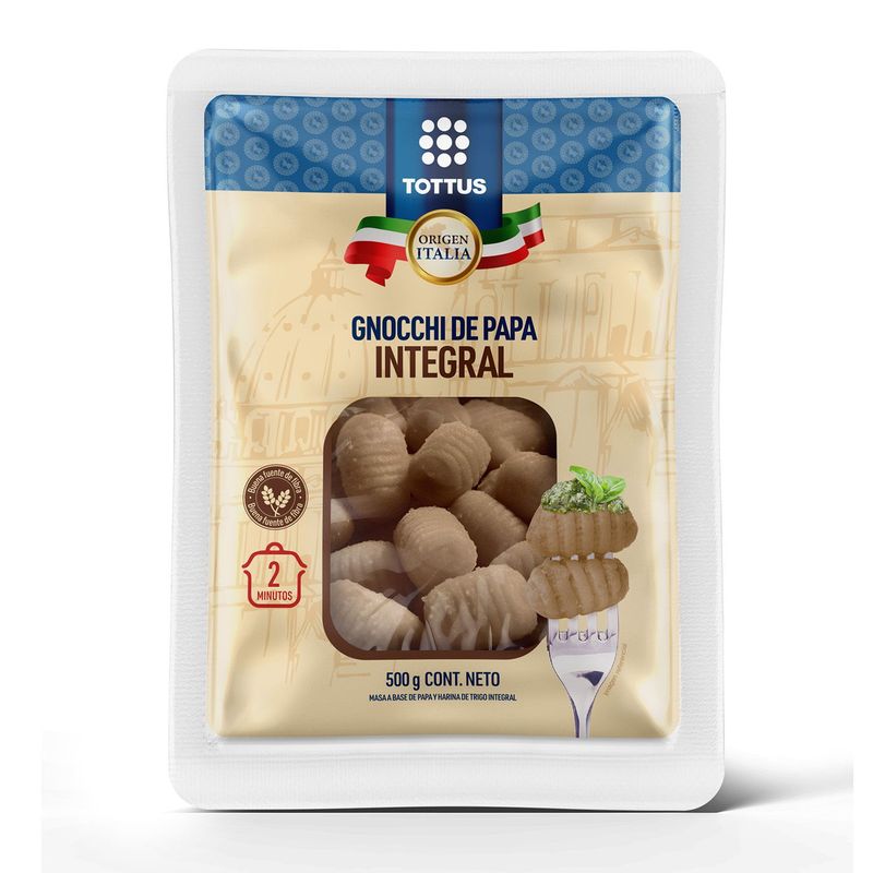 TOTTUS - GNOCCHI INTEGRAL TOTTUS 500 G