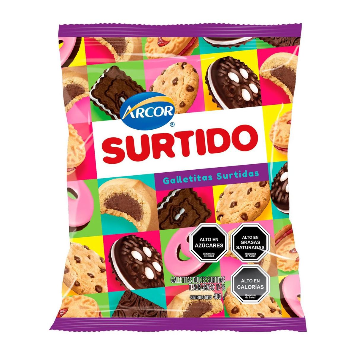 ARCOR - Galleta Surtida Arcor 400 g