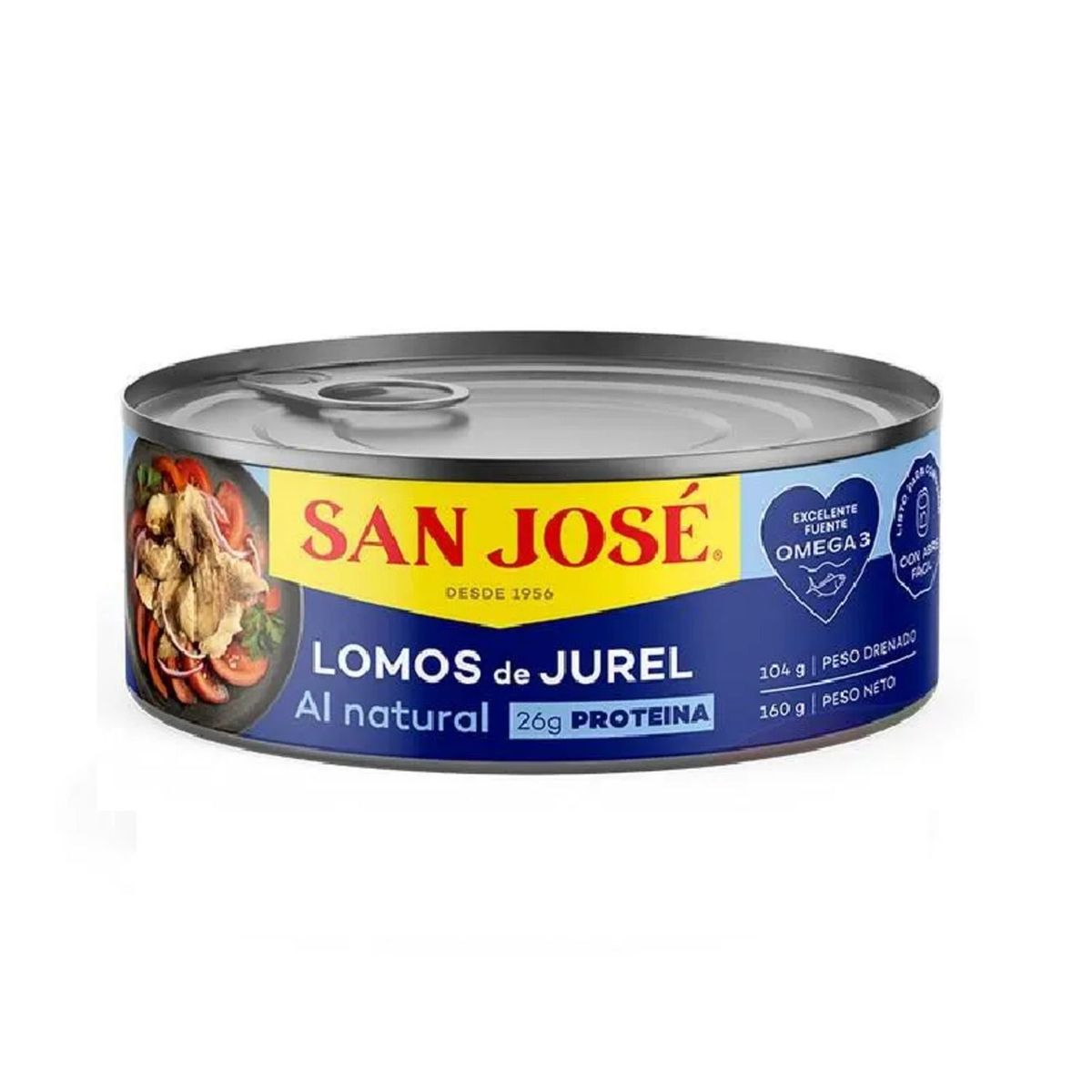 SAN JOSE - Lomo Jurel al Agua San Jose 160 g