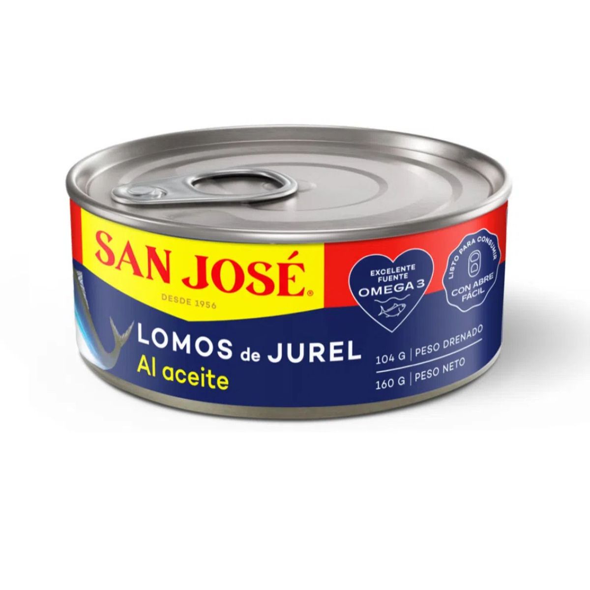 SAN JOSE - Lomo Jurel en Aceite San Jose 160 g