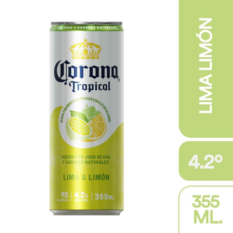 CORONA - COCTEL LIMALIMON TROPICAL CORONA 355CC