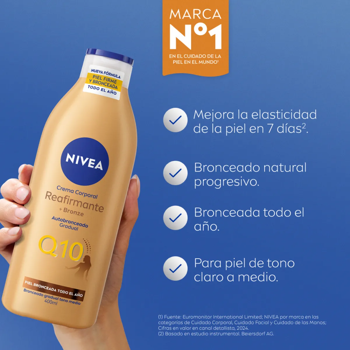 NIVEA - Crema Corporal Q10 Bronze