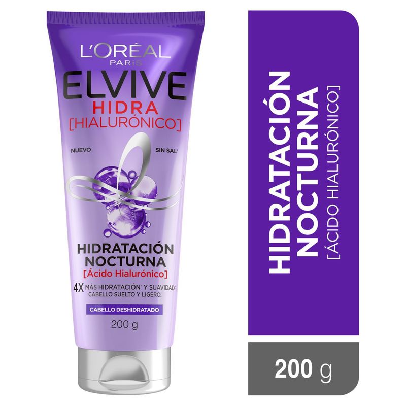 ELVIVE - Tratamiento Hidratación Nocturna Hidra Hialúronico