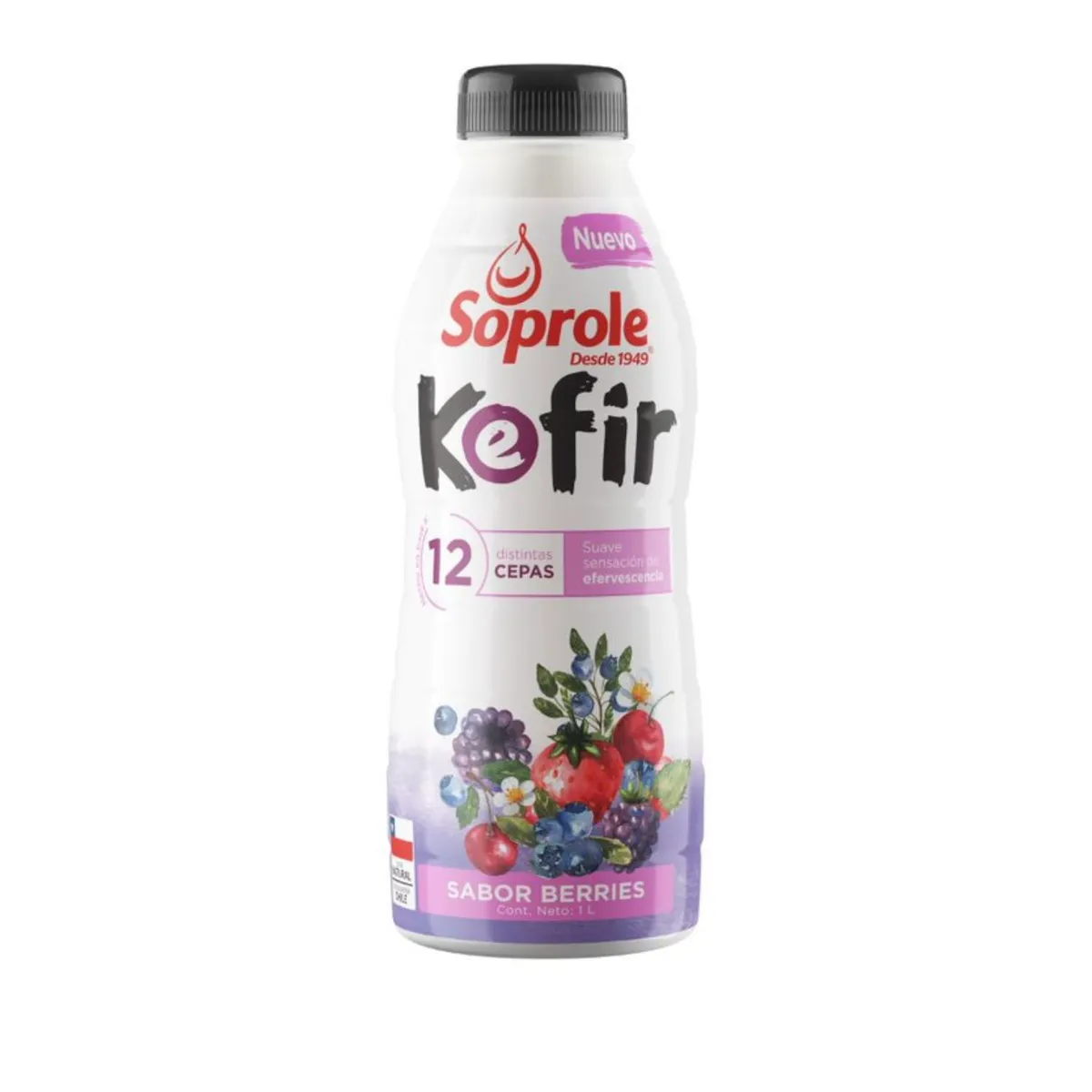 SOPROLE - Bebida Láctea Kefir Sabor Berries