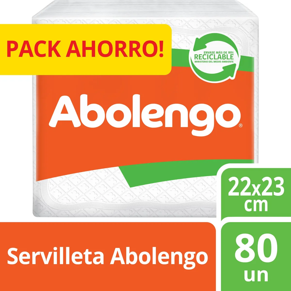 ABOLENGO - Servilletas Una Hoja de Cóctel