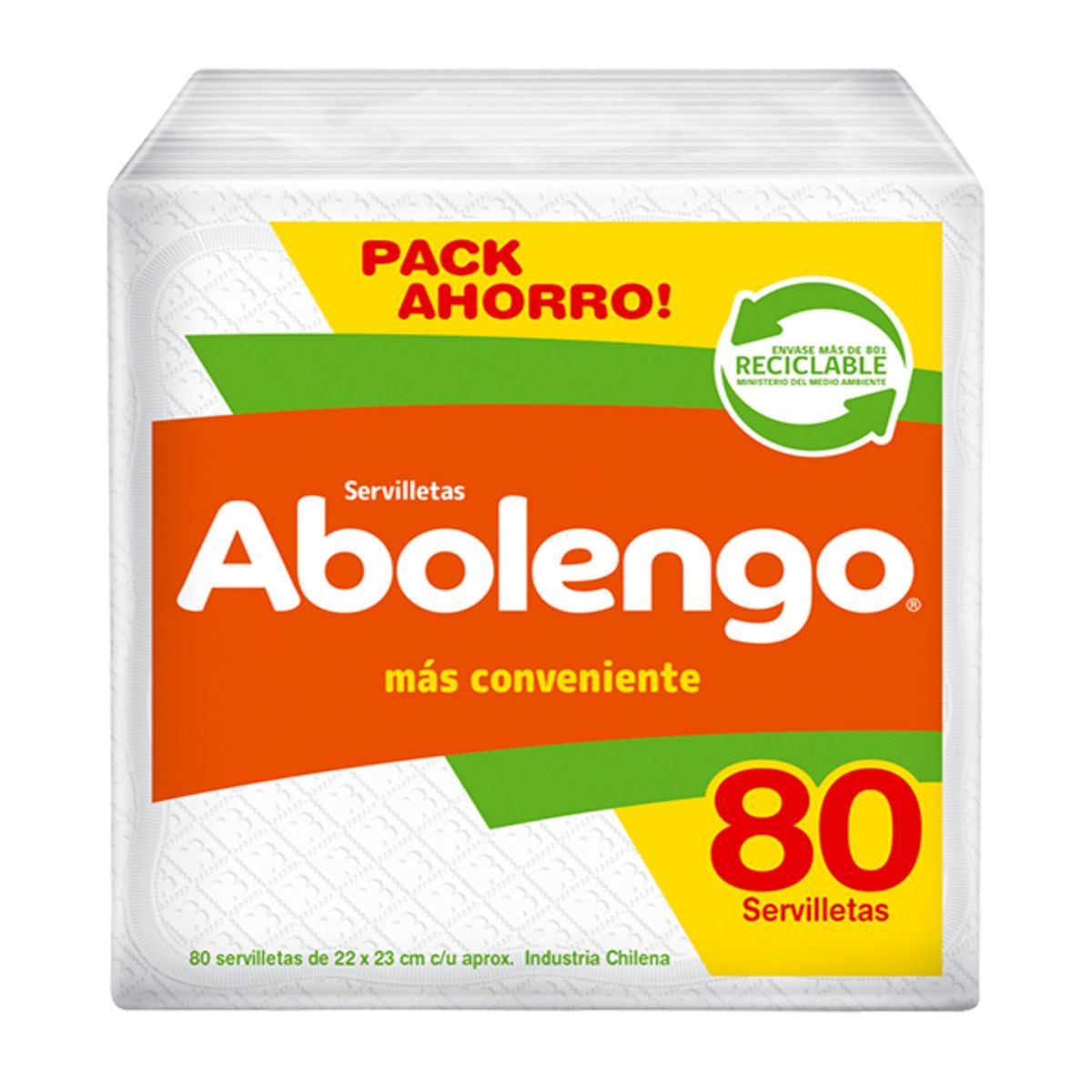 ABOLENGO - Servilletas Una Hoja de Cóctel