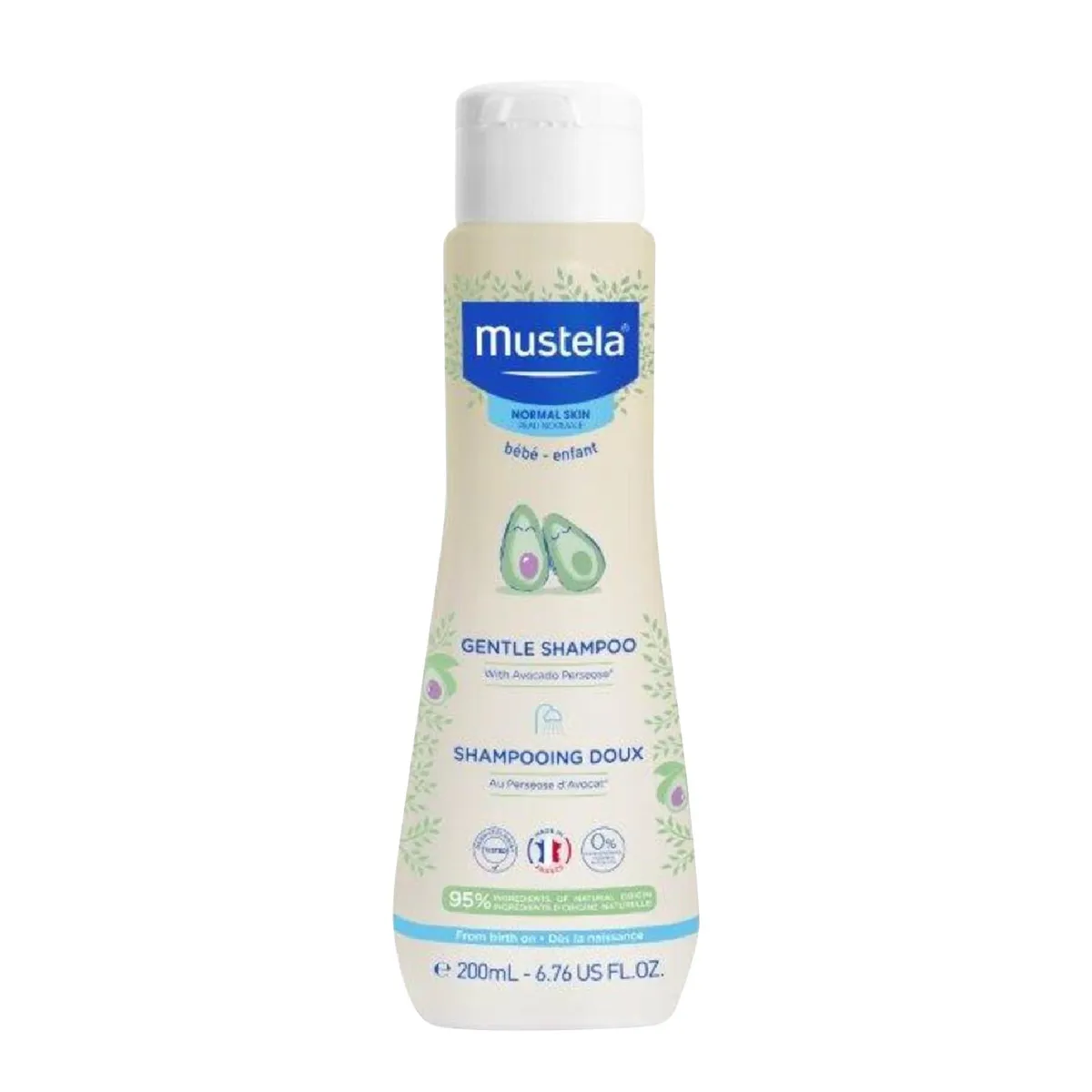 MUSTELA - Shampoo Suave para Bebé Mustela 200 ml