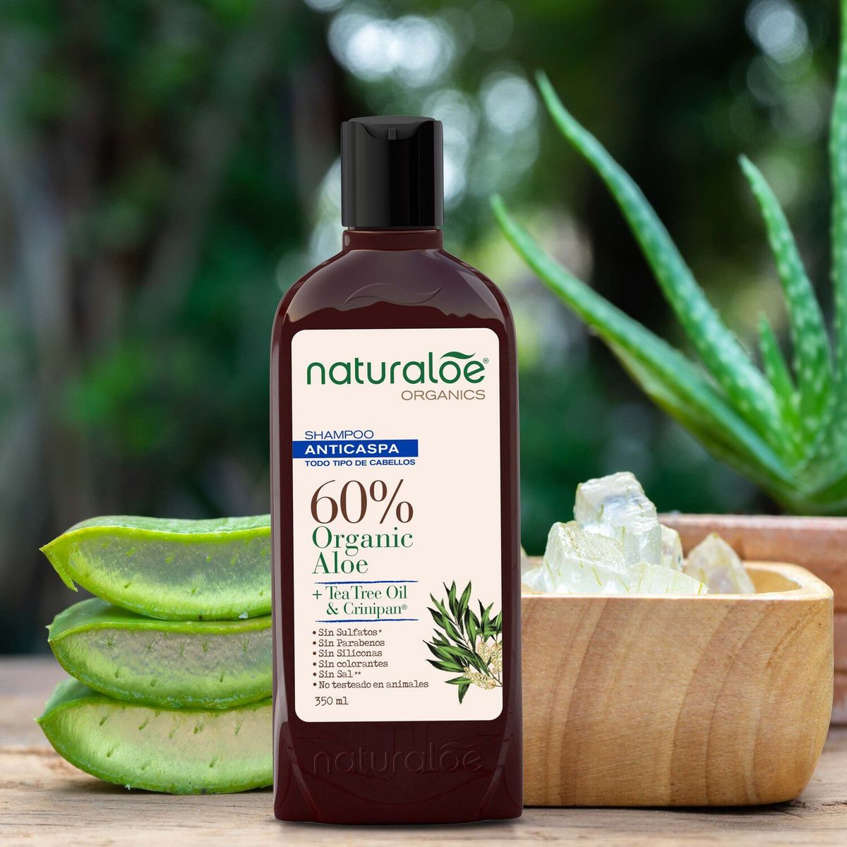 NATURALOE - Shampoo Anticaspa Organic Aloe