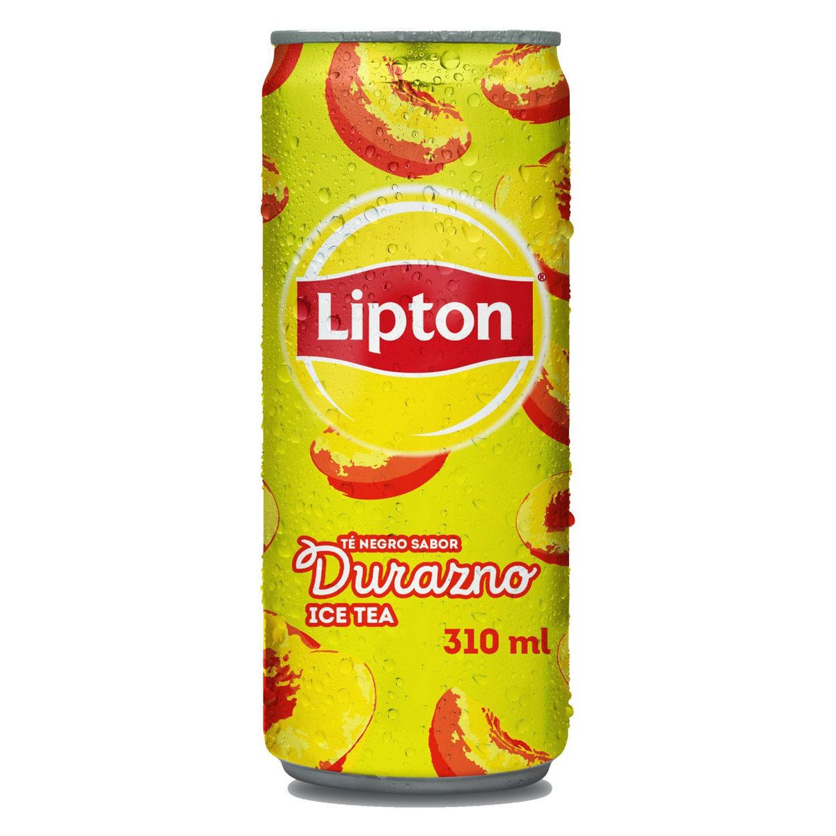 LIPTON - Té Negro Lipton Durazno Lata 310 ml