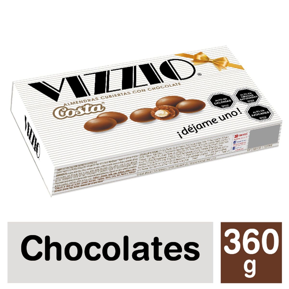 COSTA - Chocolate Estuche Vizzio XL