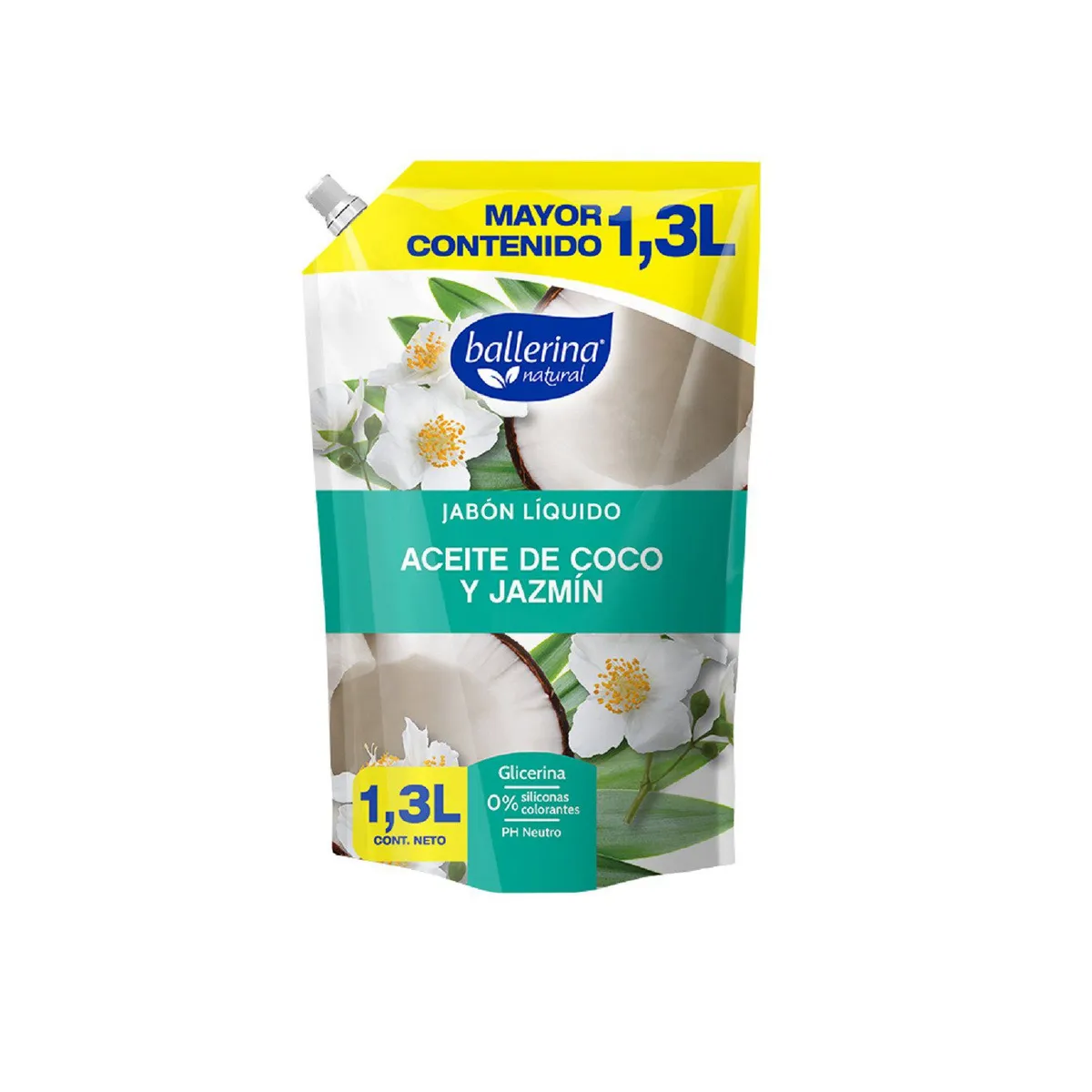 BALLERINA - Jabón Líquido Coco Jazmin