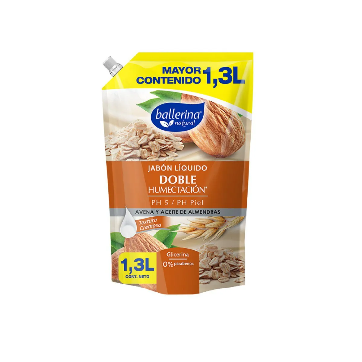 BALLERINA - Jabón Líquido Avena Almendra