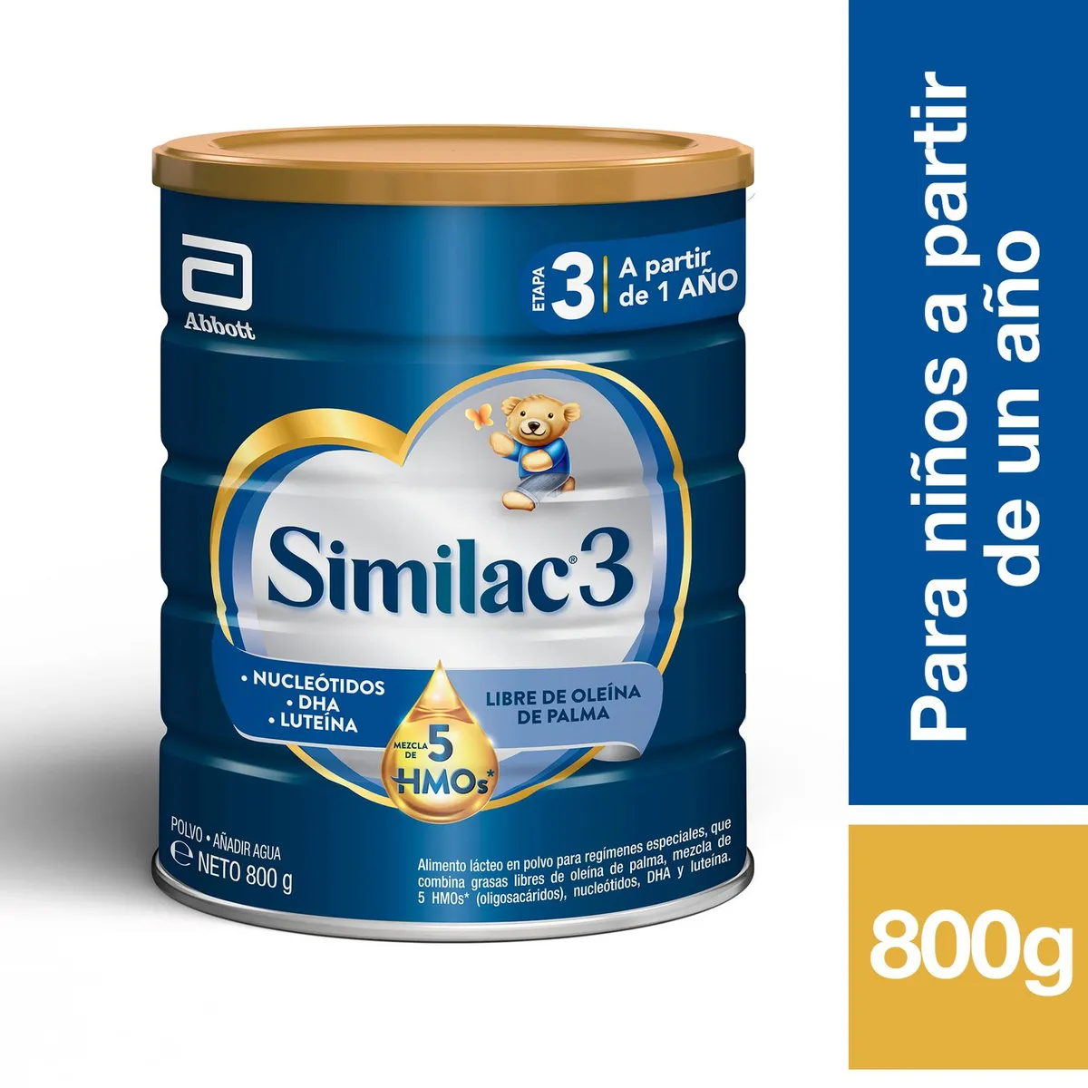 SIMILAC - ETAPA 3 5HMO SIMILAC 800 GR