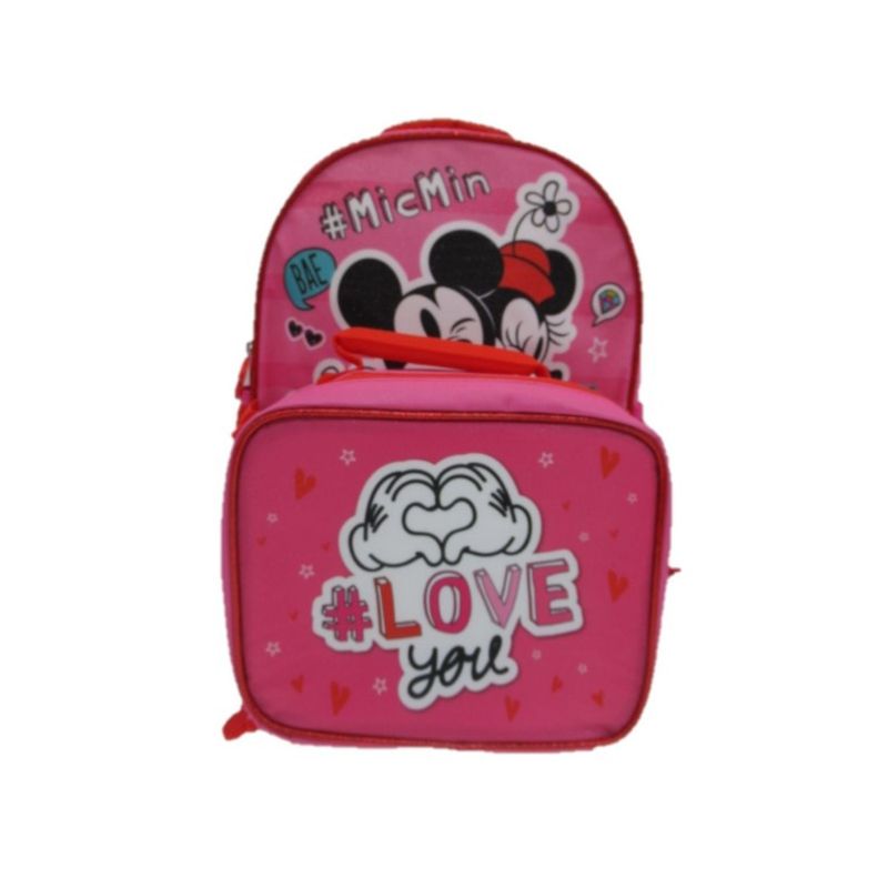 MINNIE - Mochila Con Lonchera Minnie