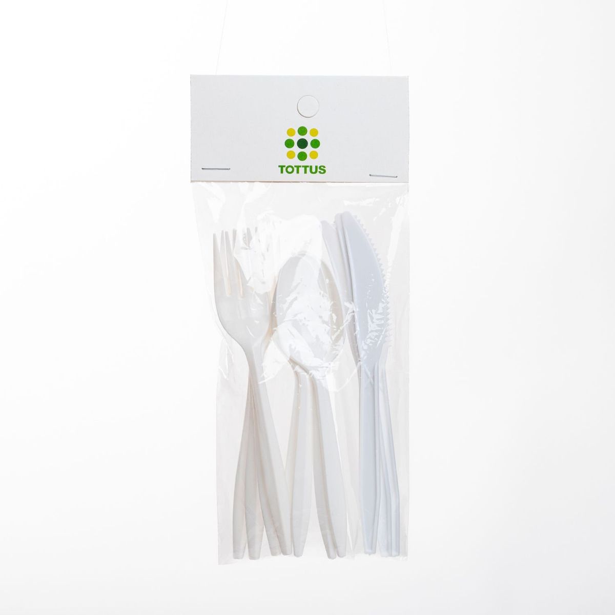 TOTTUS - Mix Cubiertos  Plastico Tottus 12 Un