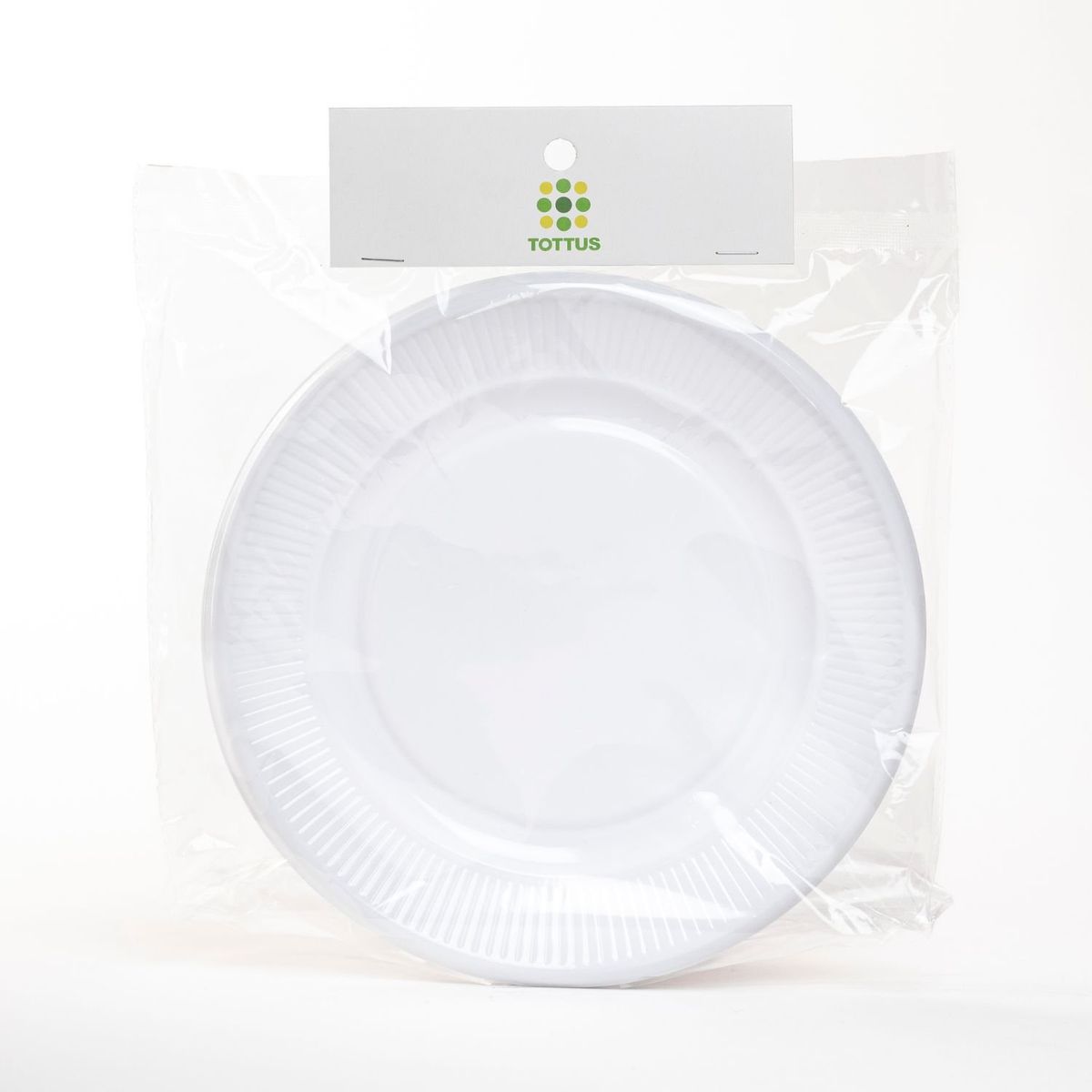 TOTTUS - Plato Grande Plastico Tottus 12 Un