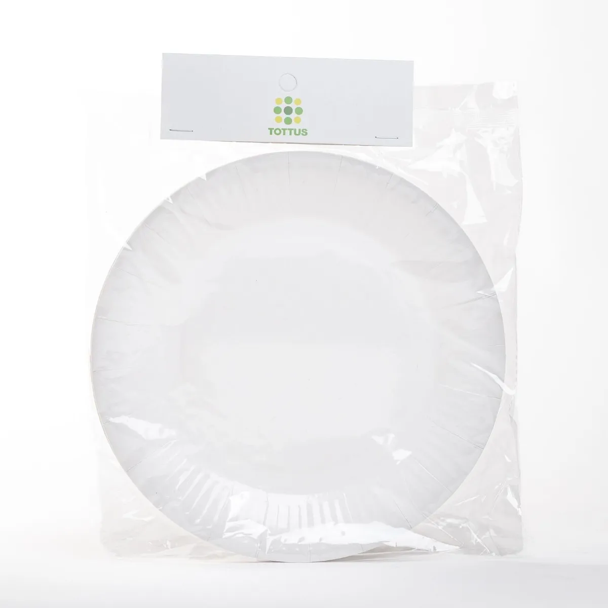 TOTTUS - Plato Grande Carton Tottus 12 Un