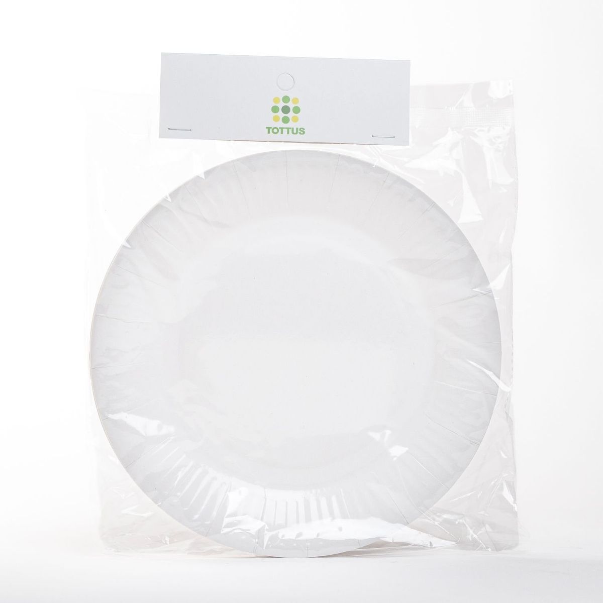 TOTTUS - Plato Grande Carton Tottus 12 Un