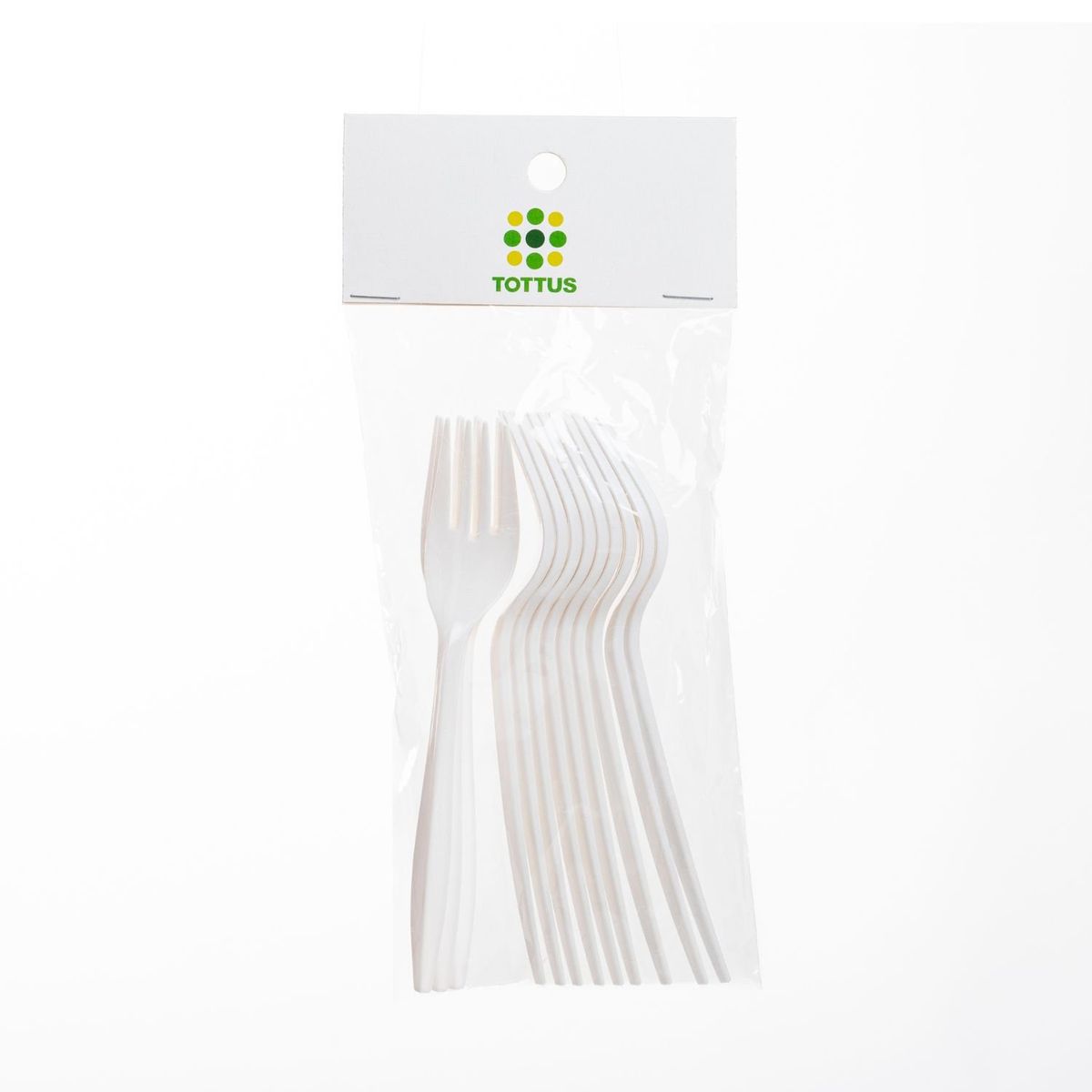 TOTTUS - Set Tenedores Plastico Tottus 12 Un