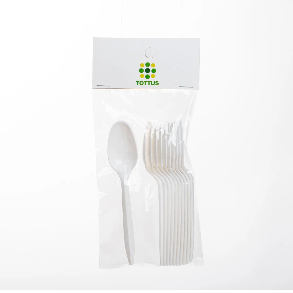 TOTTUS - Set Cucharas  Plastico Tottus 12 Un