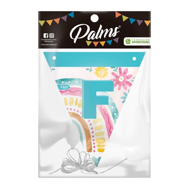 PALMS - BANDERIN FELIZ CUMPLEANOS MX