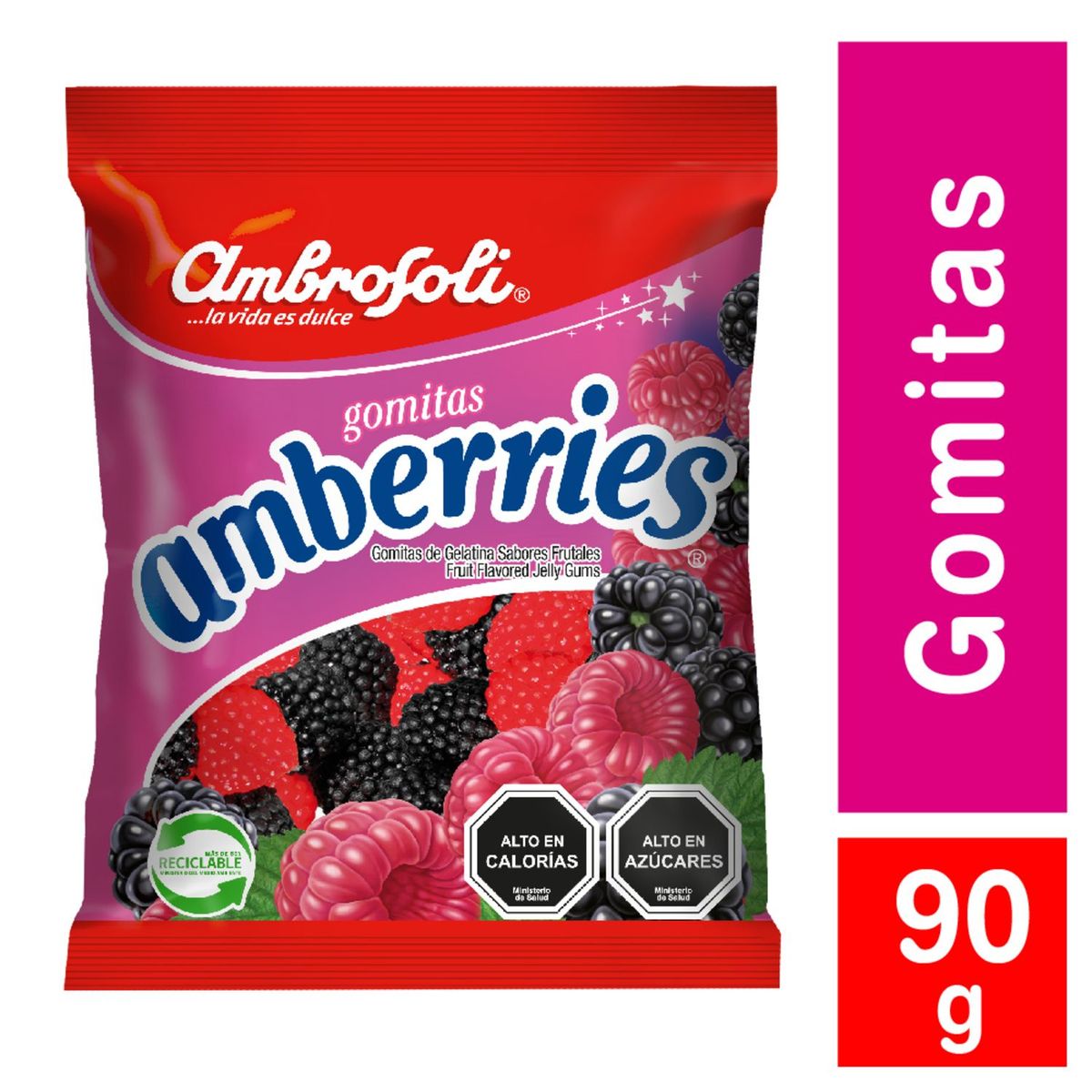 CAROZZI - Gomitas Amberries 90 g