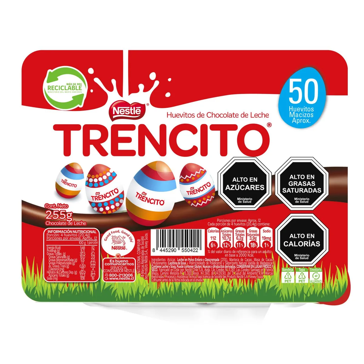 TRENCITO - BANDEJA HUEVITOS TRENCITO 0.255 KL