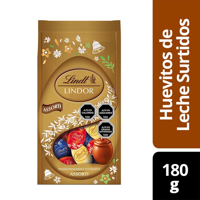 LINDT - HUEVITOS SURTIDO LINDT 180GR UND