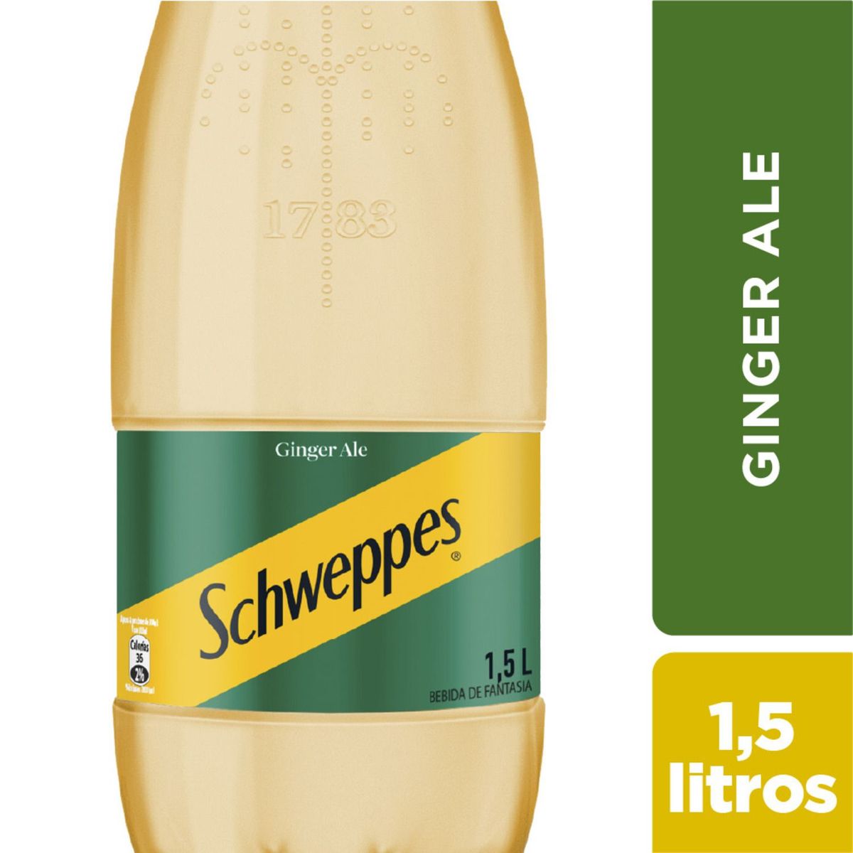 SCHWEPPES - Bebida Ginger Ale