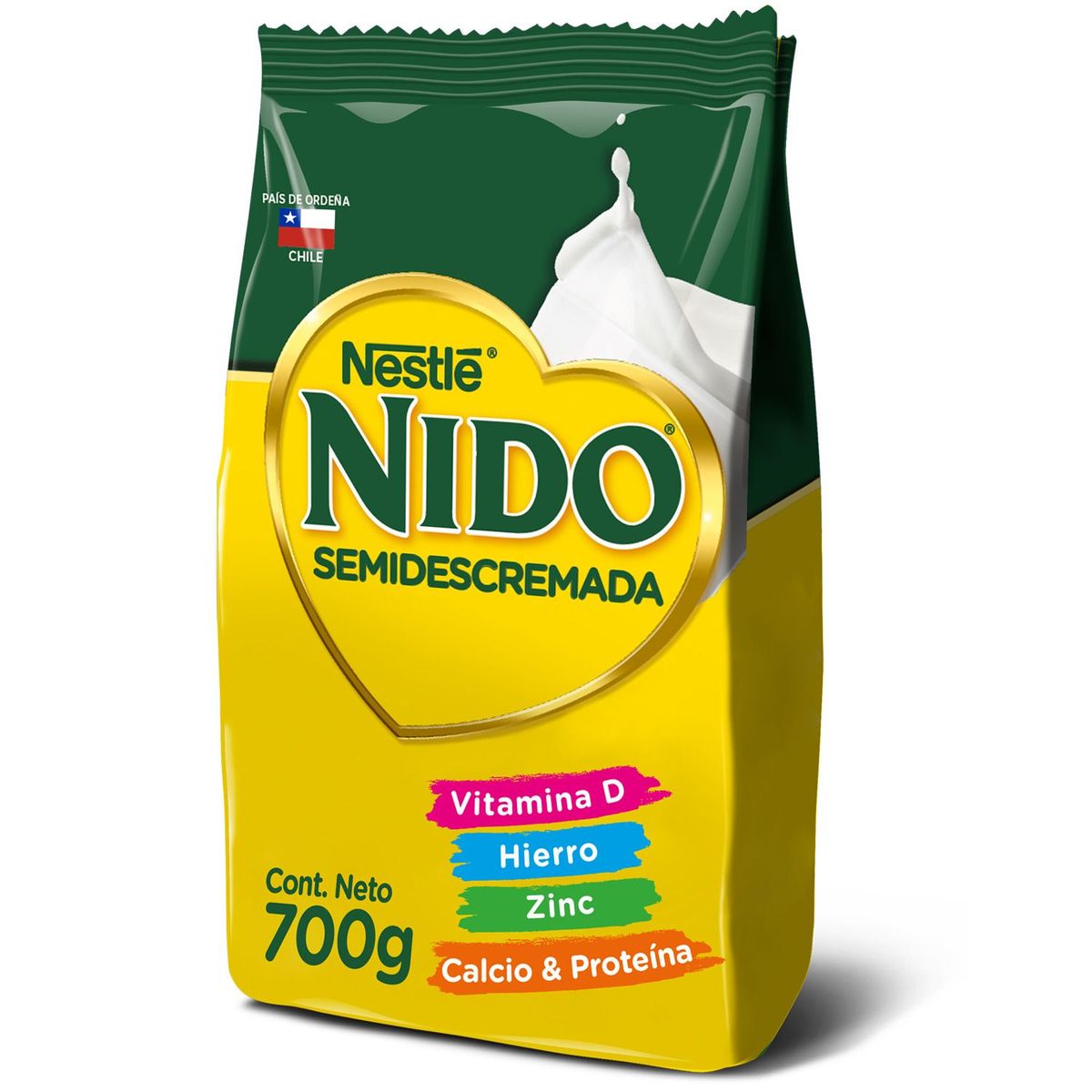 NIDO - Leche en Polvo Nido Semidescremada 700 g