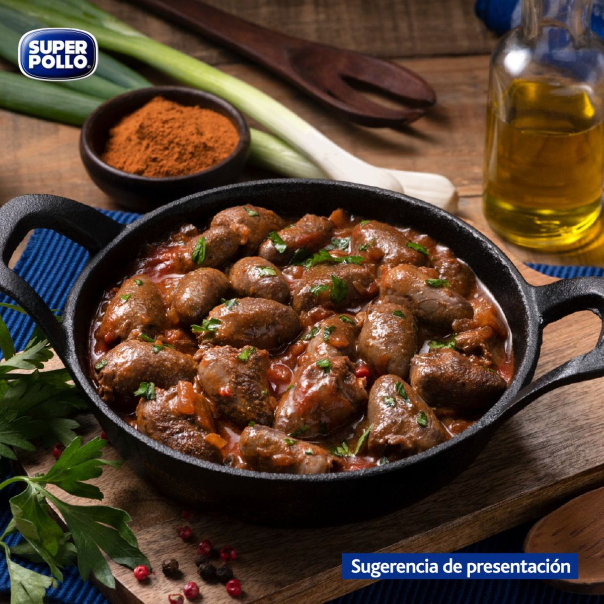 SUPER POLLO - Corazón de Pollo Envasado