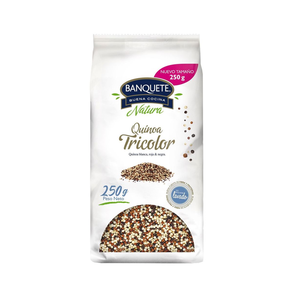 BANQUETE - Quinoa Tricolor Blanca, Roja y Negra