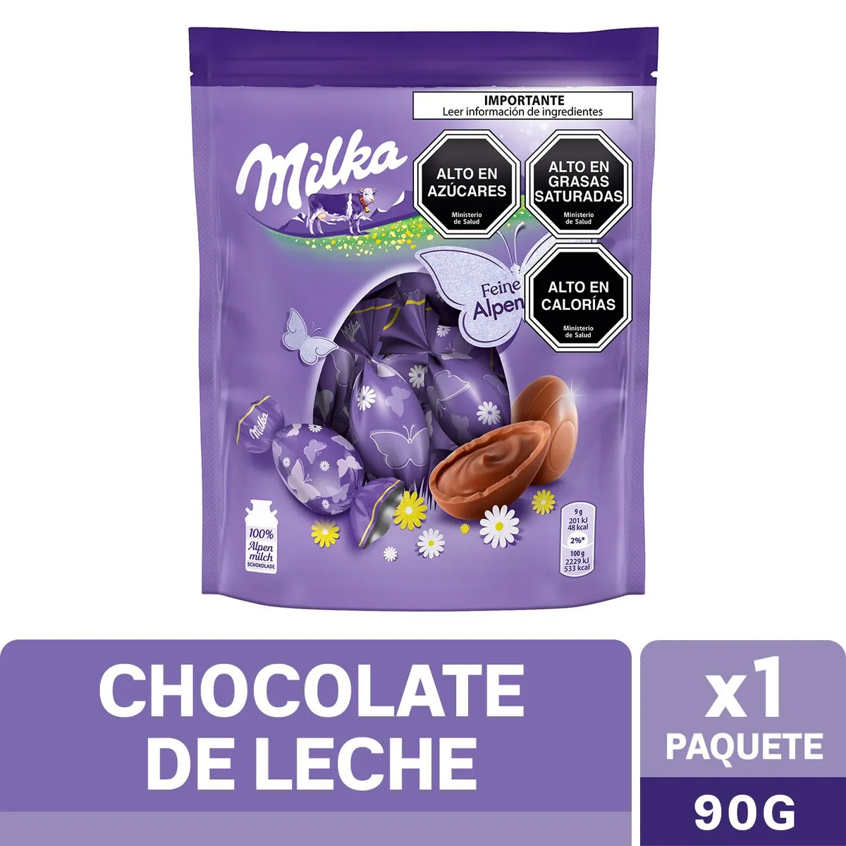 MILKA - HUEVO CHOCOLATE MILKA ALPINE MILKA 90