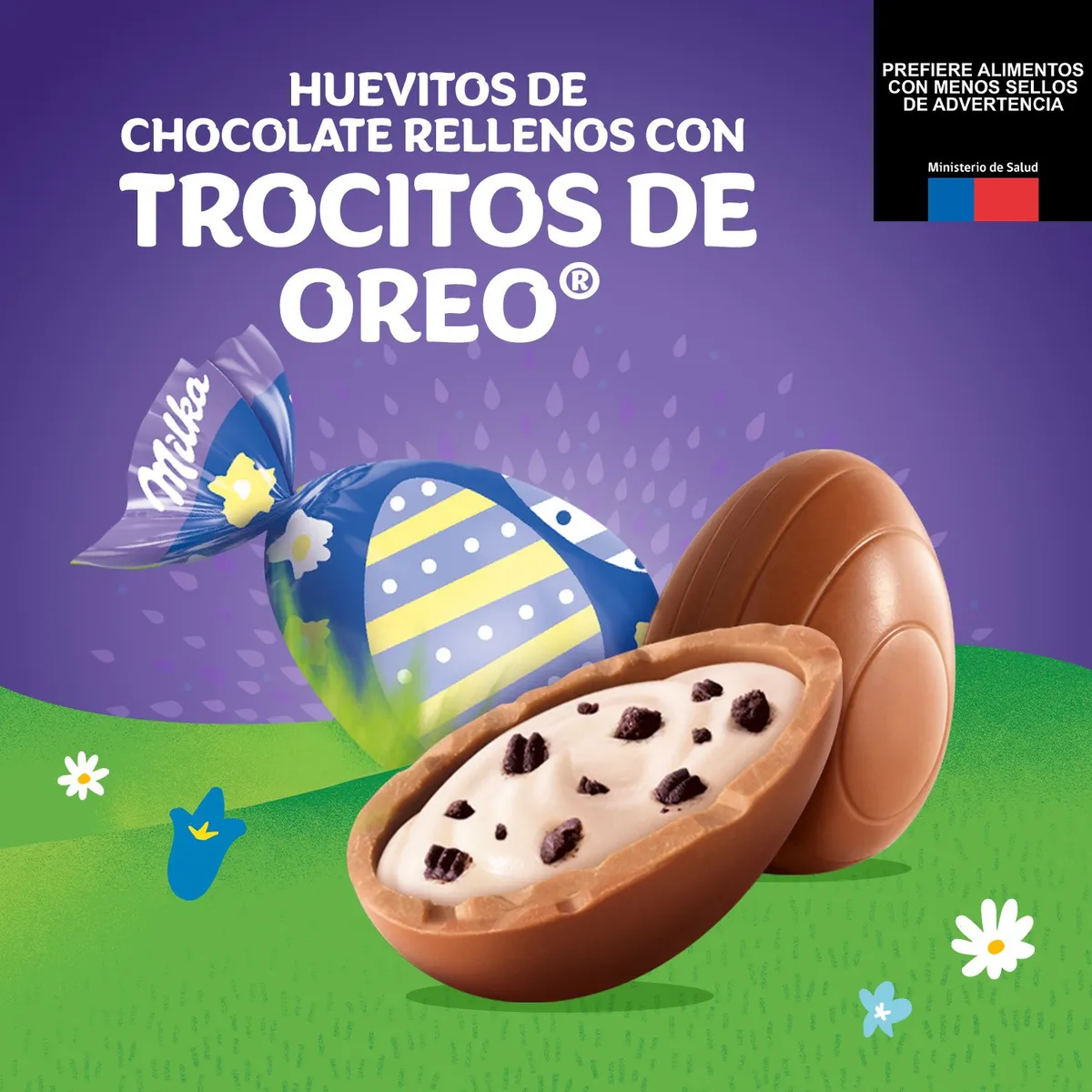 MILKA - HUEVO CHOCOLATE MILKA OREO MILKA 86