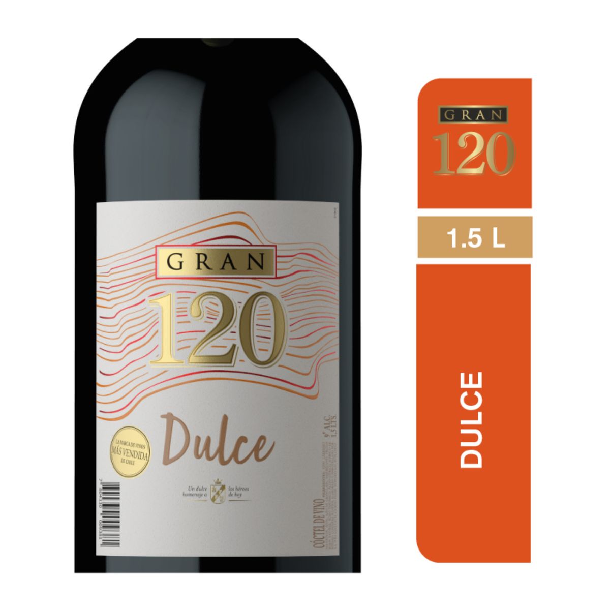 GRAN 120 - Vino Tinto Dulce 9°