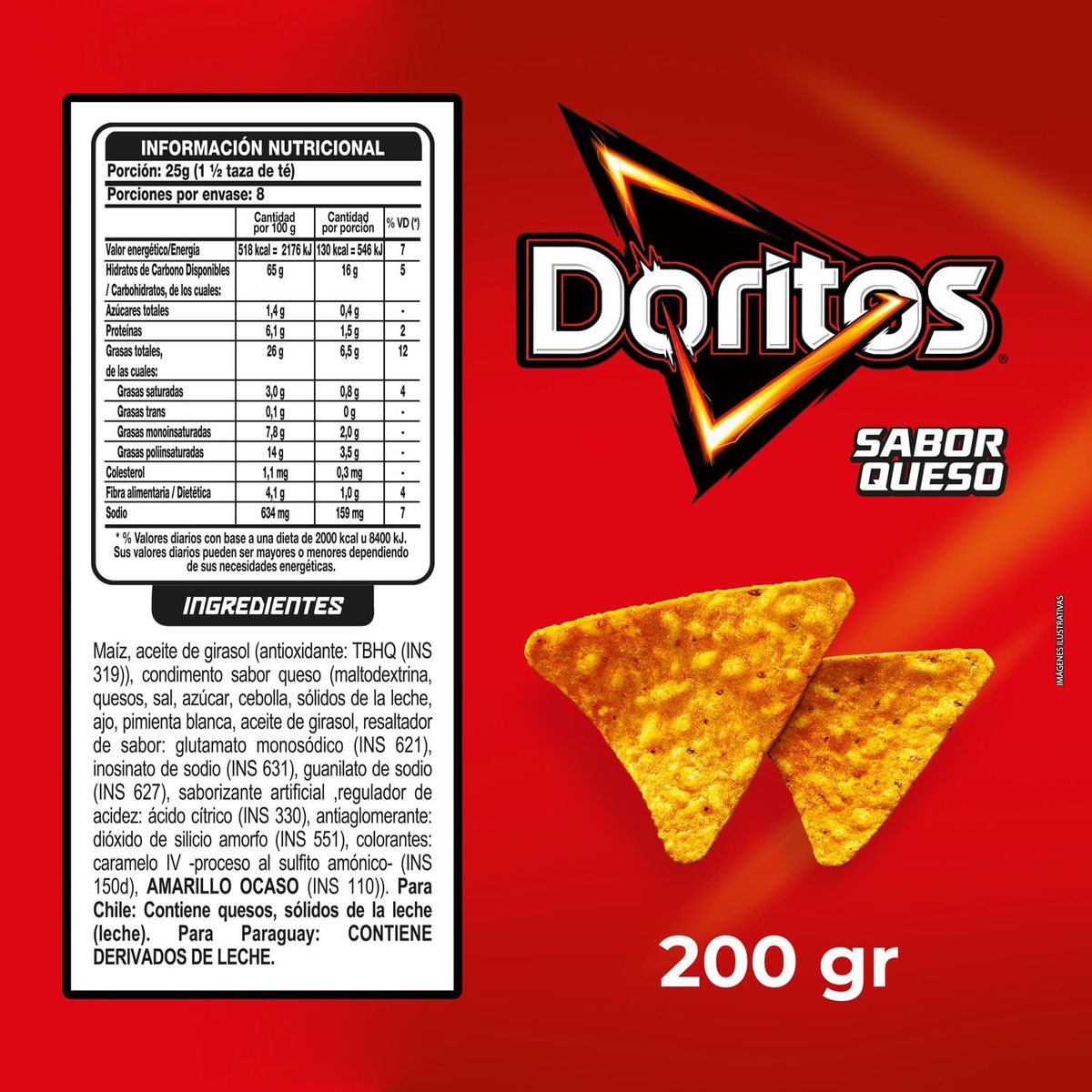 EVERCRISP - Doritos Queso