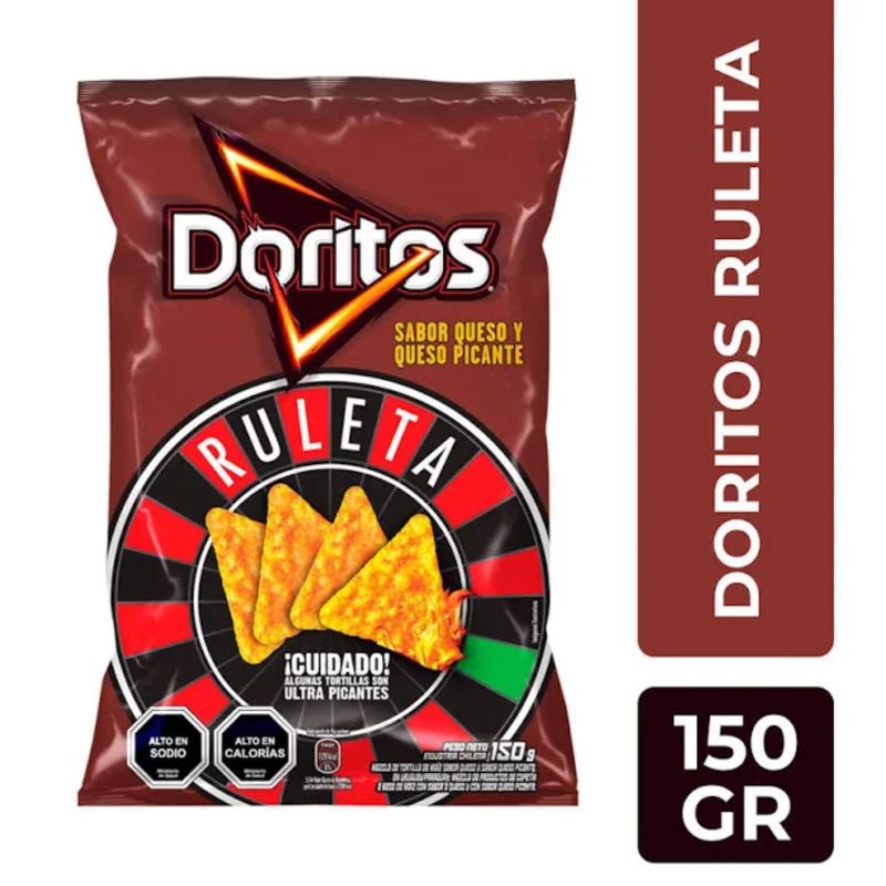 EVERCRISP - Doritos Ruletas Evercrisp 150 g