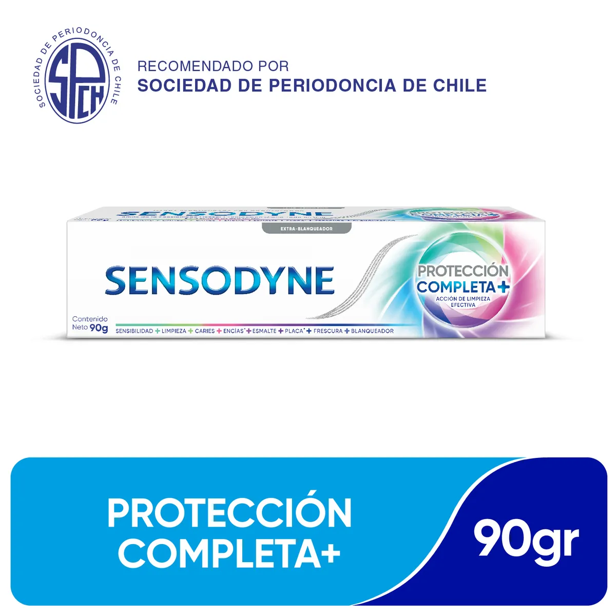 SENSODYNE - Pasta de Dientes Protección Completa Sensodyne 90 g