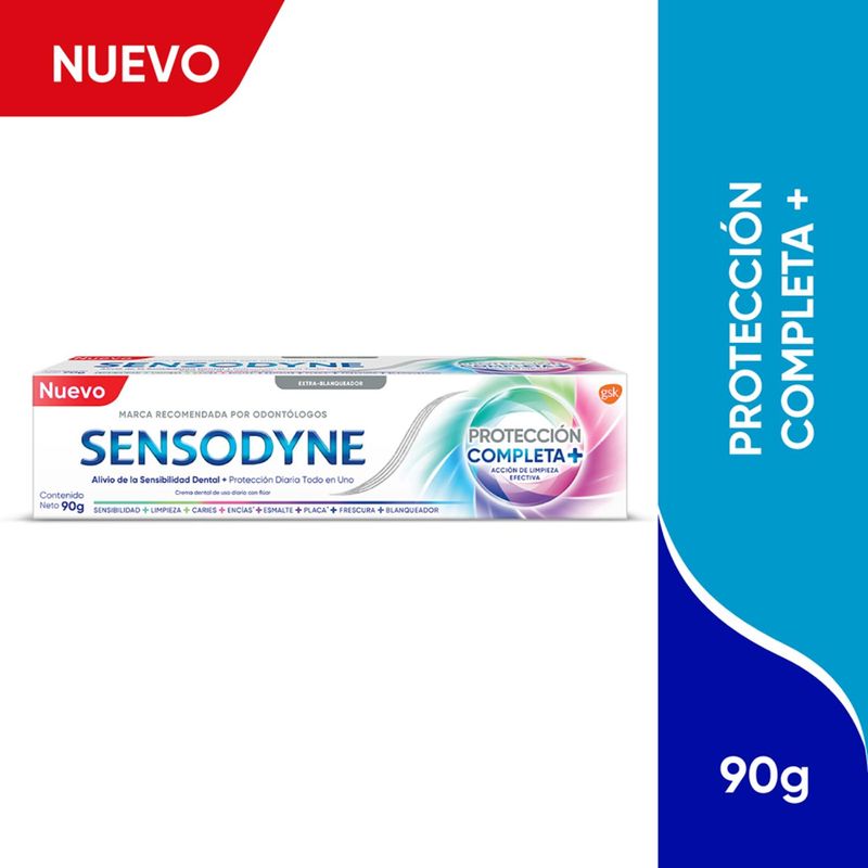 SENSODYNE - Crema Dental Sensodyne Complete Protection 90 g