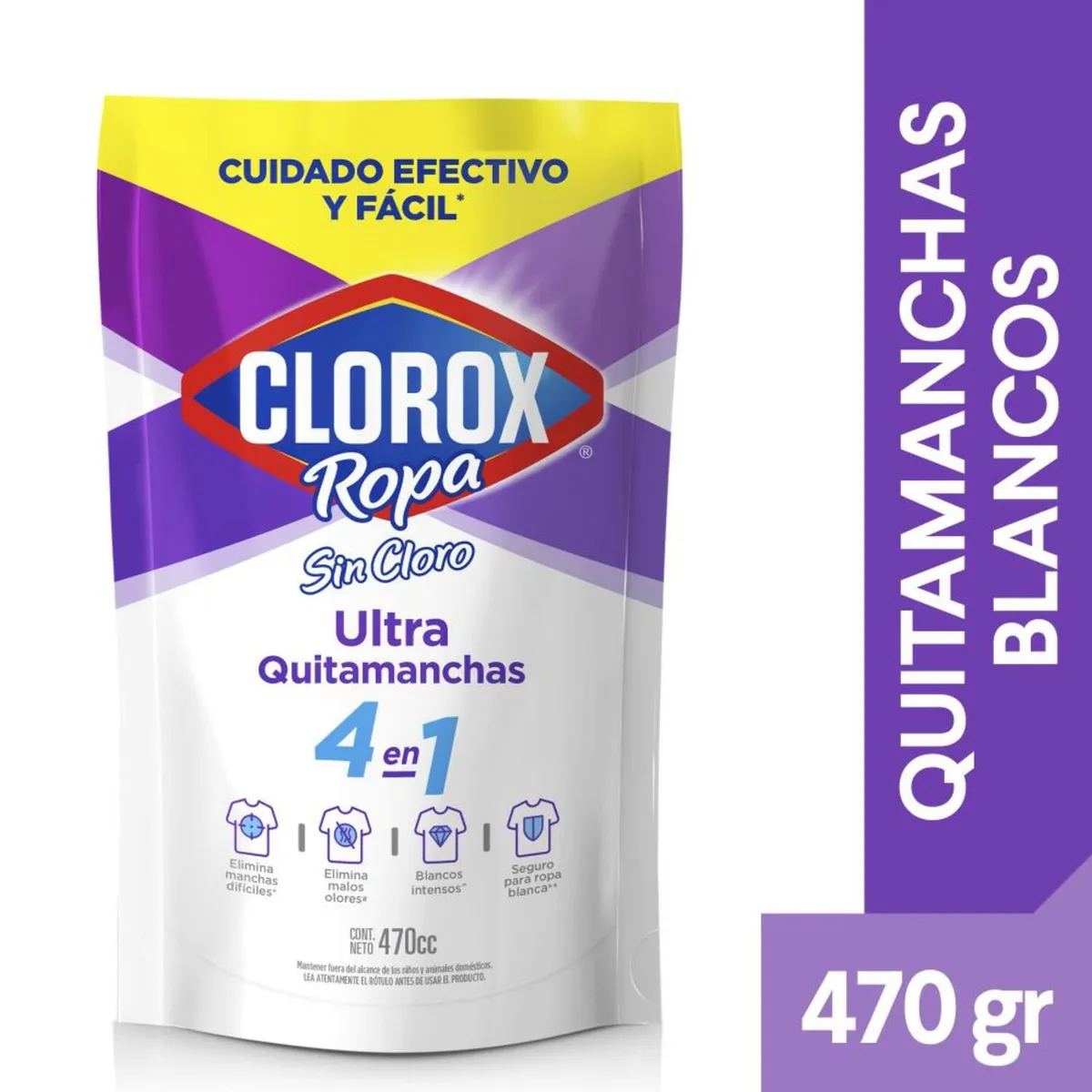 CLOROX - Quitamanchas Blancos Supremos Doypack Clorox 470 ml