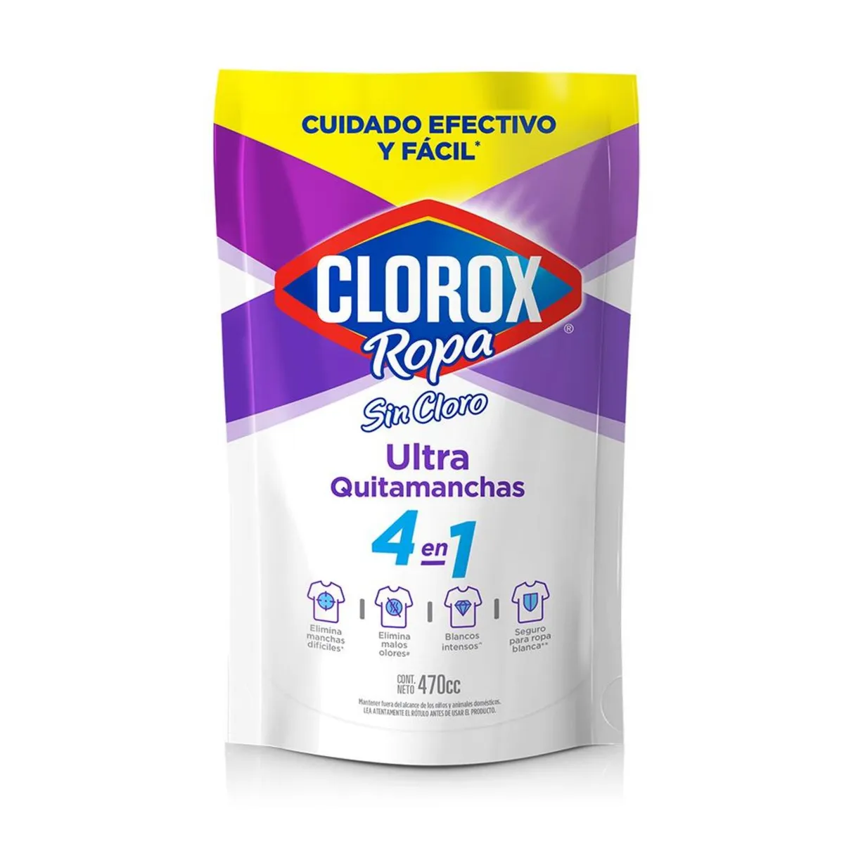 CLOROX - Quitamanchas Blancos Supremos Doypack Clorox 470 ml