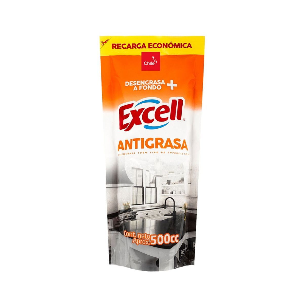 EXCELL - ANTIGRASA MULTIUSO DOYPACK EXCELL 500ML