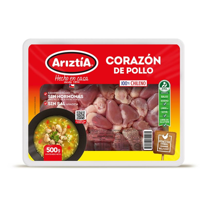 ARIZTIA - Corazón de Pollo