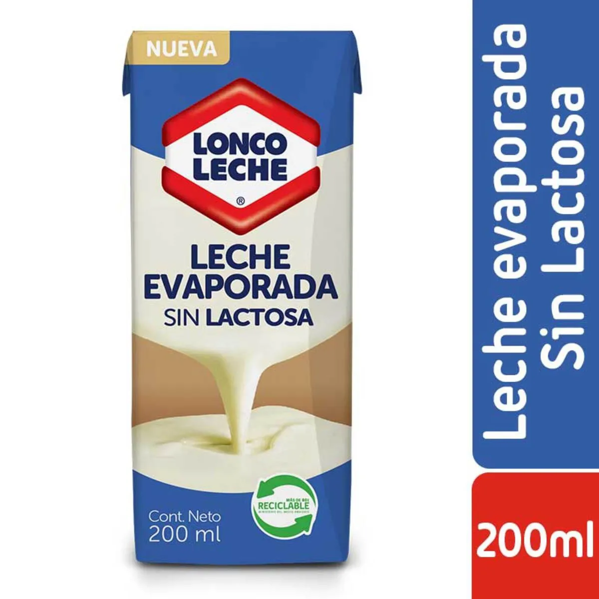 LONCOLECHE - Leche Evaporada Sin Lactosa