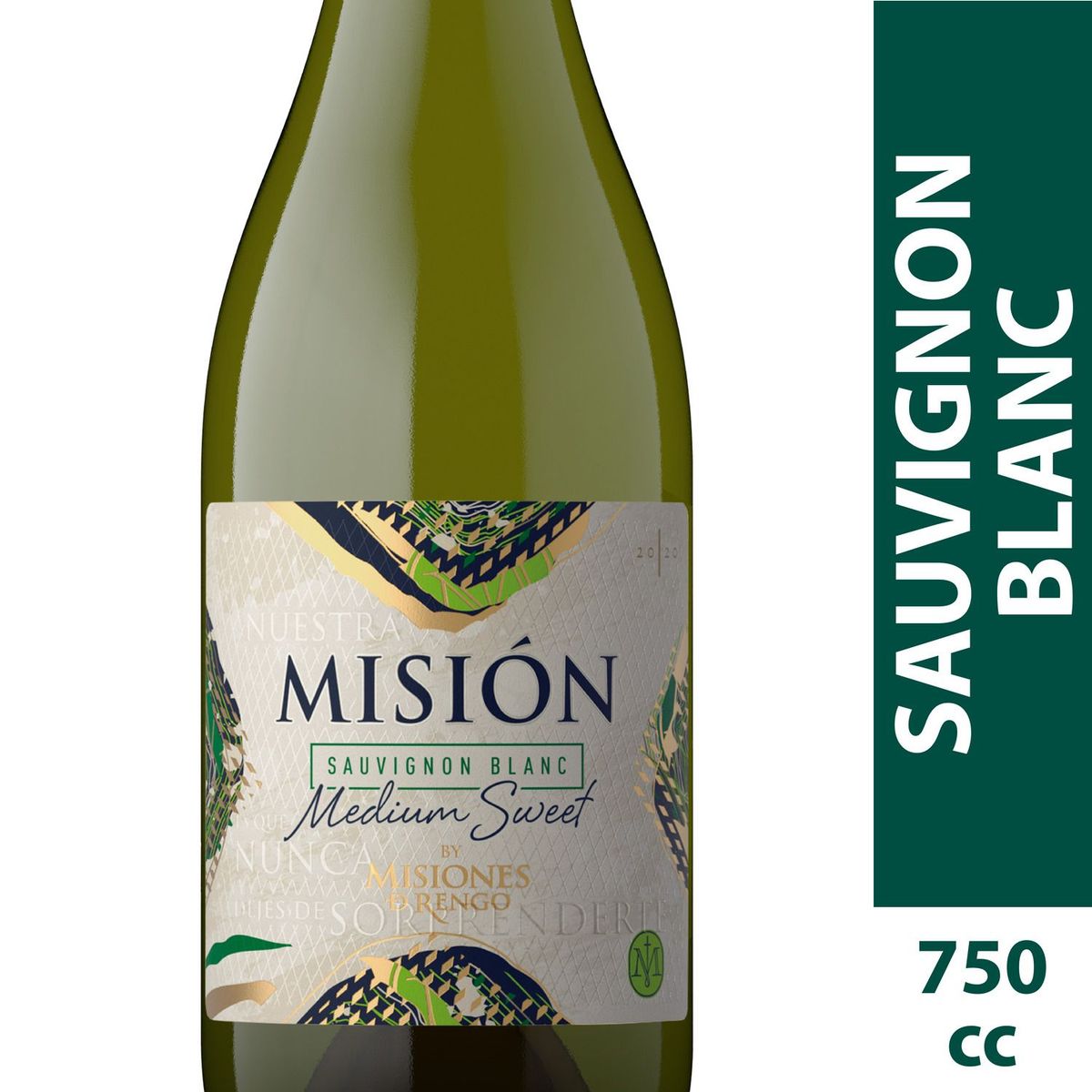 MISION BY MISIONES DE RENGO - Vino Blanco Sauvignon Blanc Medium Sweet Mision 13° 750cc