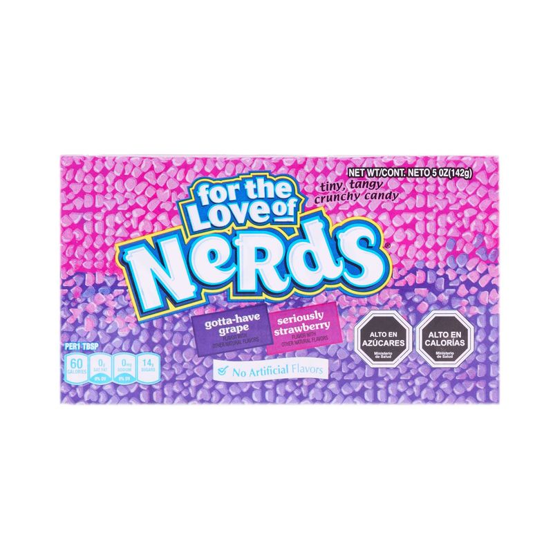 NERDS - NERDS LOVE GRAPE STRAWBERRY