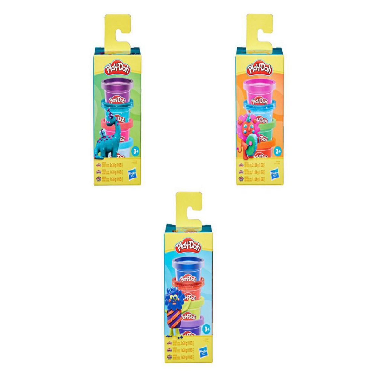 PLAY DOH - Masas y Plastilinas Play-Doh Mini-Packs de Colores Surtido