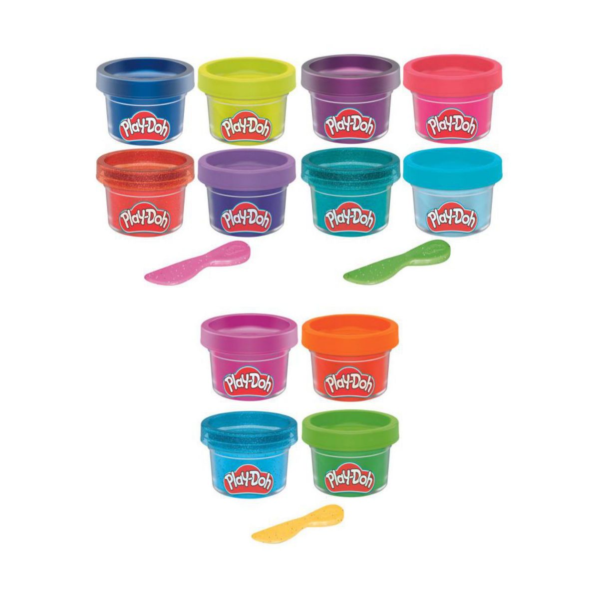 PLAY DOH - Masas y Plastilinas Play-Doh Mini-Packs de Colores Surtido