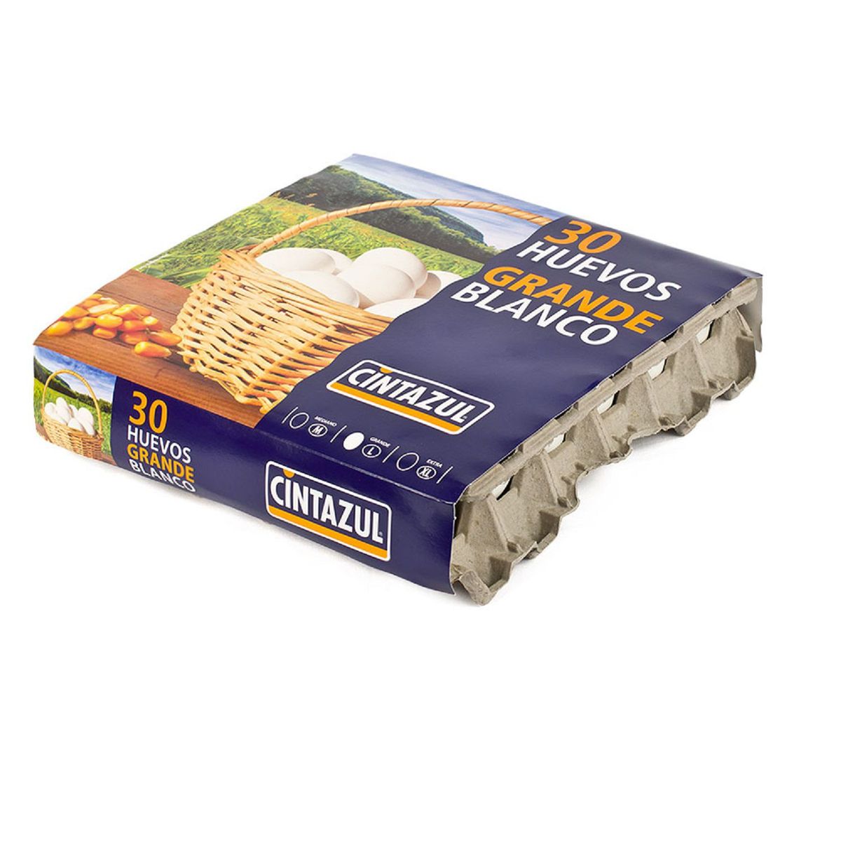CINTAZUL - HUEVOGRANDE BLANCO CINTAZUL 30 UND