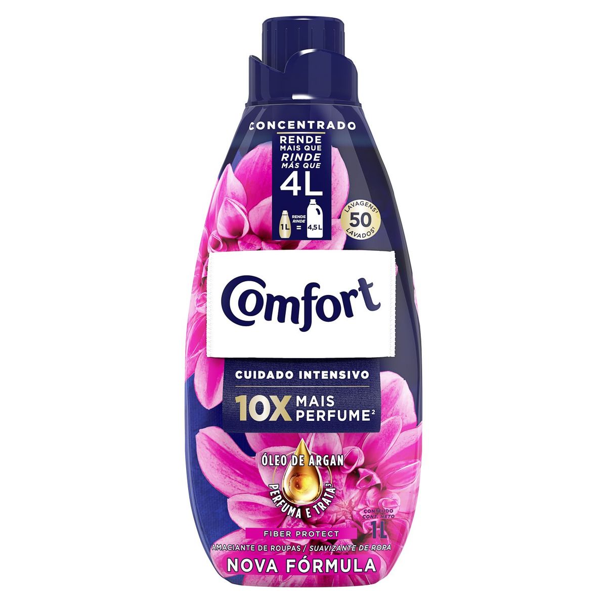 COMFORT - Suavizante de Ropa Concentrado Fiber Protect Comfort 1 lt